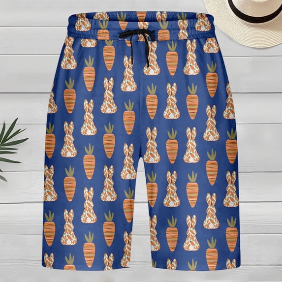 Gym Shorts Women All Over Floral Print Casual Drawstring Straight Leg Loose Shorts Everyday Wear Athletic Short Pants