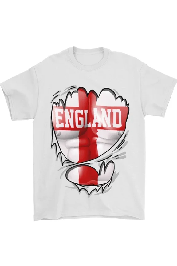 Gym St Georges Cross English Flag England T-Shirt