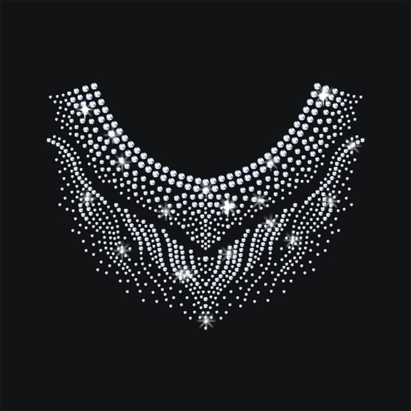 Gym Suit Pattern Iron on Rhinestones Transfer 11.7x8.3 Inch Flower Heat Transfer Decal Bling Decals Heat Transfer Patch Clothing Repair Applique