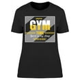 thumbnail image 1 of Gym Time Design T-Shirt Women -Image by Shutterstock, Female Small, 1 of 2