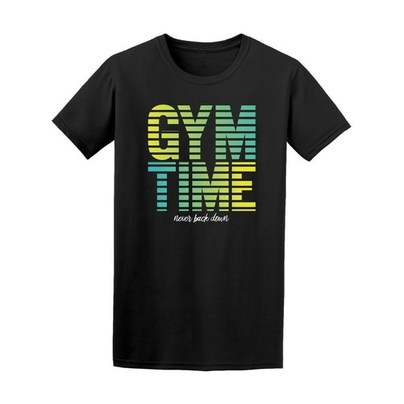 Gym Time Fashion Active Sports T-Shirt Men -Image by Shutterstock, Male 3X-Large