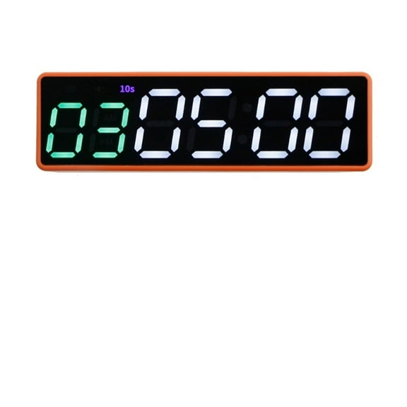 Gym Timer Clock Workout Timer Interval Clock Stopwatch Count Down/Up Interval Timer LED Fitness Training Timer Outdoor