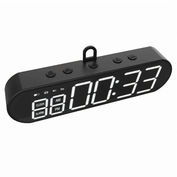 Gym Timer Clock with Remote Clock Timer Stop Watch Count Down/Up, Workout Timer