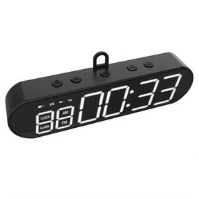 Large Gym Timer Clock Gym Stop Watch Count Down/Up, Workout Timer Interval Clock with Remote, LED Interval Training Time