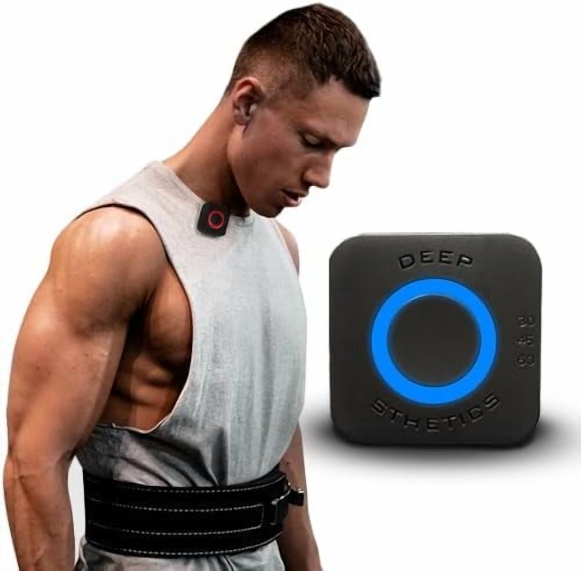 Gym Timer - Deep Vibrating Timer, Stopwatch for Rest Time Tracking ...