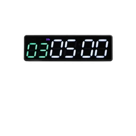 Gym Timer Interval Timer Workout Fitness Clock Countdown/UP/Stopwatch Magnetic & USB Rechargable 4 Types For Sport Tools