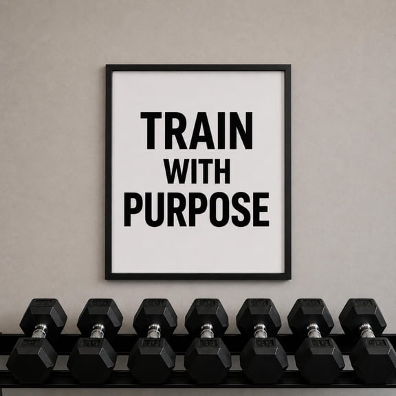 Gym Trainer Bodybuilder Wall Art Print, Unframed Paper Poster 8x10in