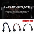 thumbnail image 1 of Gym Triceps Ropes Single Double Head Fitness Heavy Duty Pull Down Handles Back Arm Muscle Training Rope Pulley Cable Machine, 1 of 9