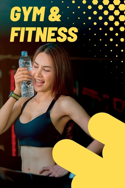 Gym and Fitness Log Book: Exercise Notebook and Fitness Tracker, Gym Planner for Personal Training, (Paperback)