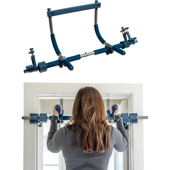 Gym1 Deluxe Doorway Gym Pull-Up Bar, Heavy-Duty Home Gym Core Unit Offers a Wide Range of Movements for Strength Training and Core Cardio Exercise, Easy to Install, Safely Supports Up to 300 Pounds