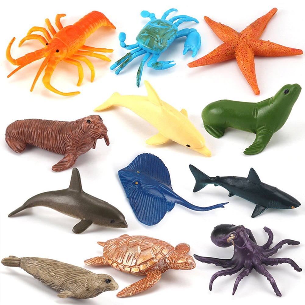 GymChoice Deep Sea Creatures Toys Ocean Underwater Creatures Toy ...