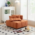 thumbnail image 1 of GymChoice Modular Sectional Sofa Couch, Modern Armless Floor Sofa Couch, Removable Back Single Sofa Chair for Bedroom, Living Room and Sturdy Room, Oversized Seat Free Combination, 1 of 8