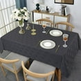 thumbnail image 1 of GymChoice Solid Flower Jacquard Table Cloth,Rectangle Tablecloth Wrinkle Free Table Cloth Spill Proof Heavy Weight Fabric Tabletop Decoration for Kitchen Banquet Party, Rectangle, 1 of 9