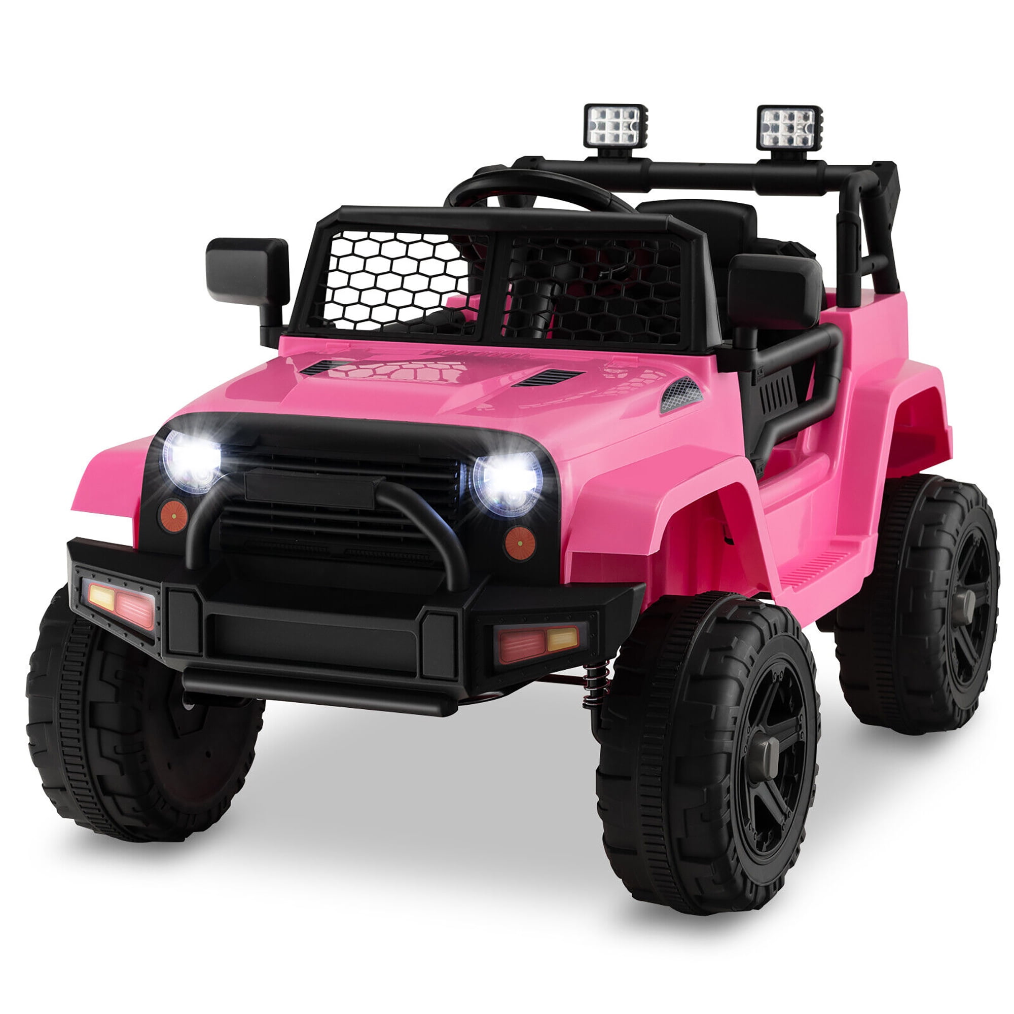 Gymax 12V Battery-Powered Kids Ride On Truck Toy w