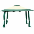 thumbnail image 1 of Gymax 13' x 13' Folding Patio Pop-up Gazebo Canopy Tent Outdoor Shelter Shade Green, 1 of 9