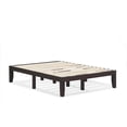 thumbnail image 1 of Gymax 14'' Full Size Wooden Platform Bed Frame w/ Strong Slat Support Espresso, 1 of 7