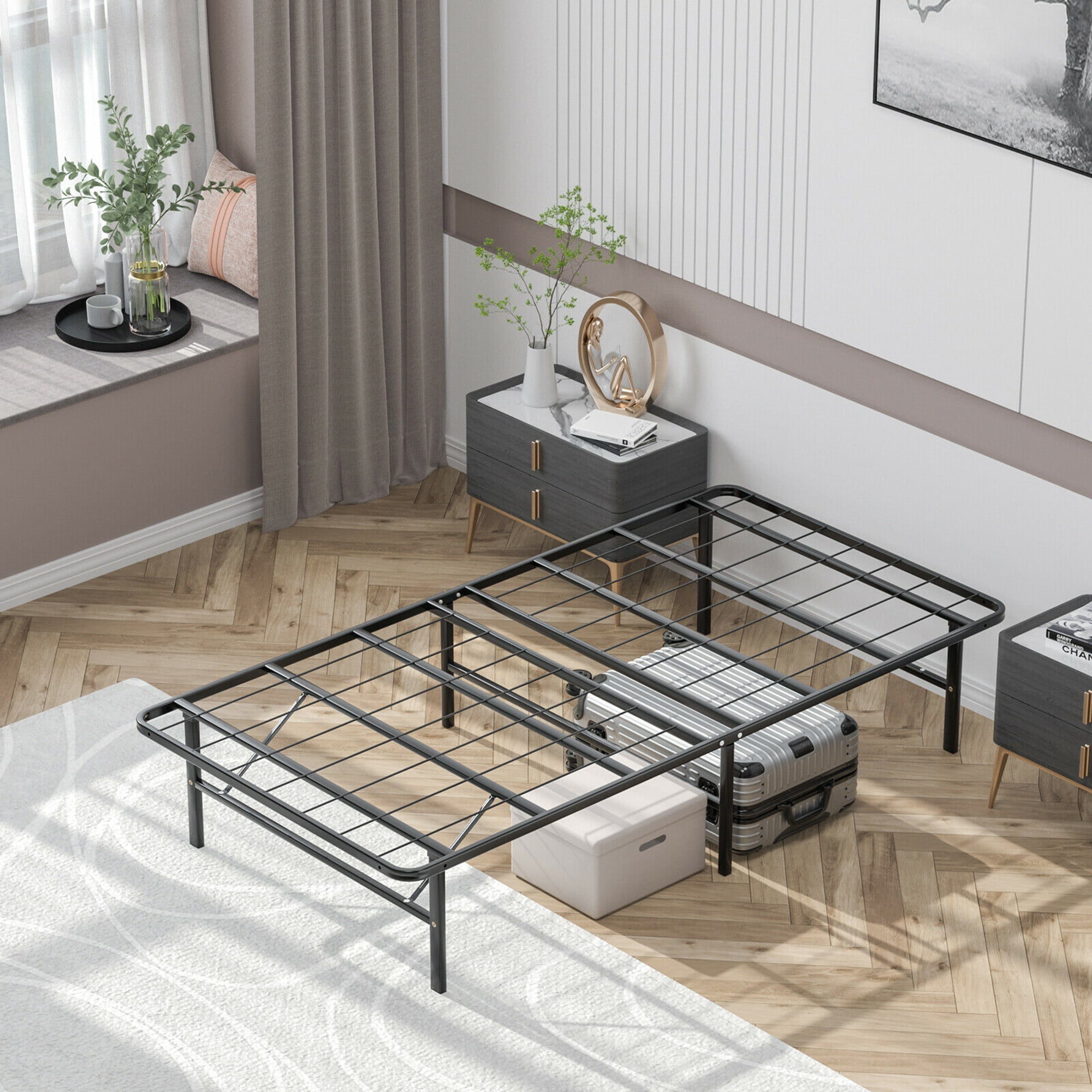 Walmart foldable bed frame outlet