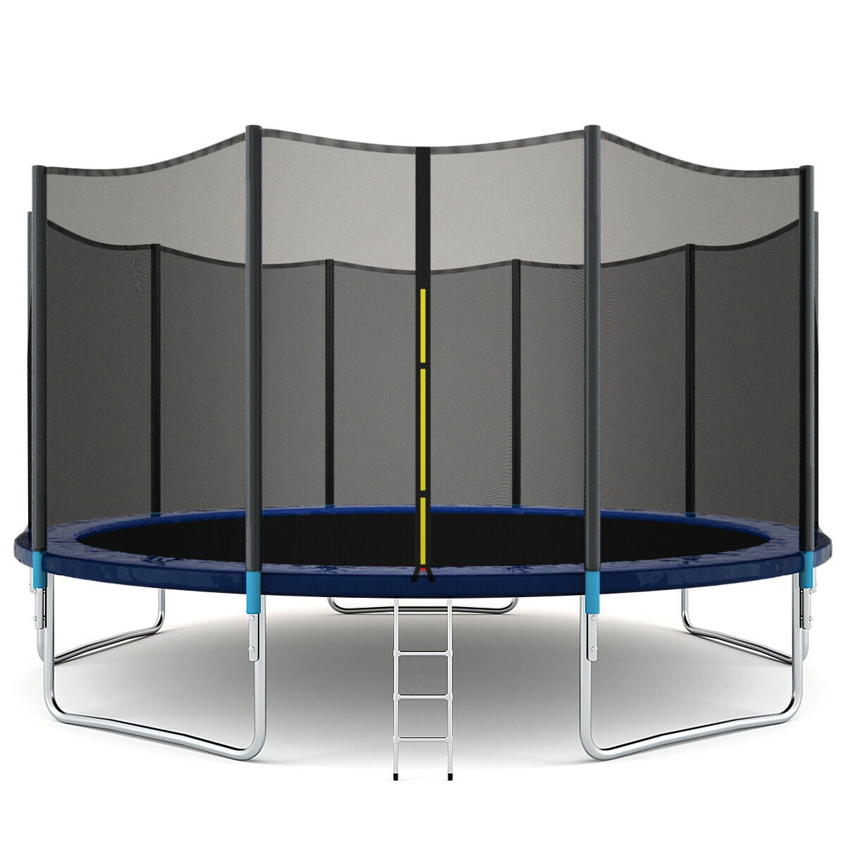 Gymax 15 FT Trampoline Combo Bounce Jump Safety Enclosure Net