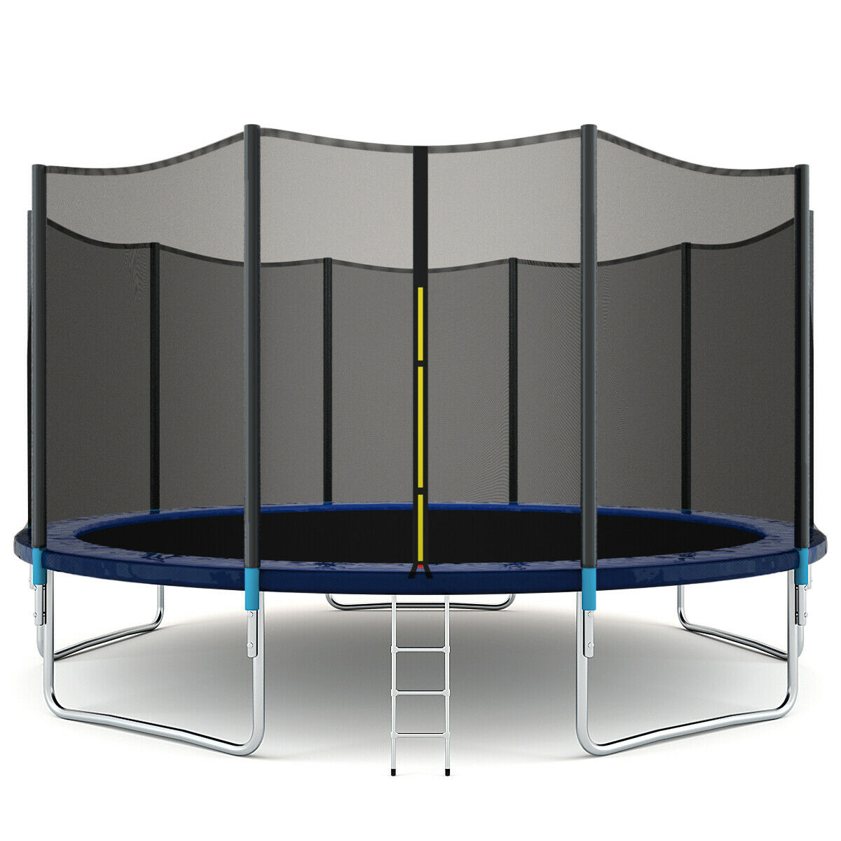 Gymax 15 FT Trampoline Combo Bounce Jump Safety Enclosure Net - image 1 of 10