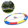 thumbnail image 1 of Gymax 15 FT Trampoline Safety Pad Spring Cover Frame Replacement Multi Color, 1 of 8