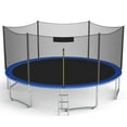thumbnail image 1 of Gymax 15 Ft Trampoline Recreational Jump Power w/ Enclosure Net Ladder, 1 of 6