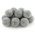 thumbnail image 1 of Gymax 15 PCS Ceramic Fiber Fire Balls 3'' Round Fire Stone Set for Indoor & Outdoor Use, 1 of 10