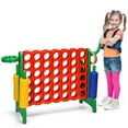 thumbnail image 1 of Gymax 2.5Ft 4-to-Score Giant Game Set Basketball Hoop Ring Game Indoor Outdoor, 1 of 10