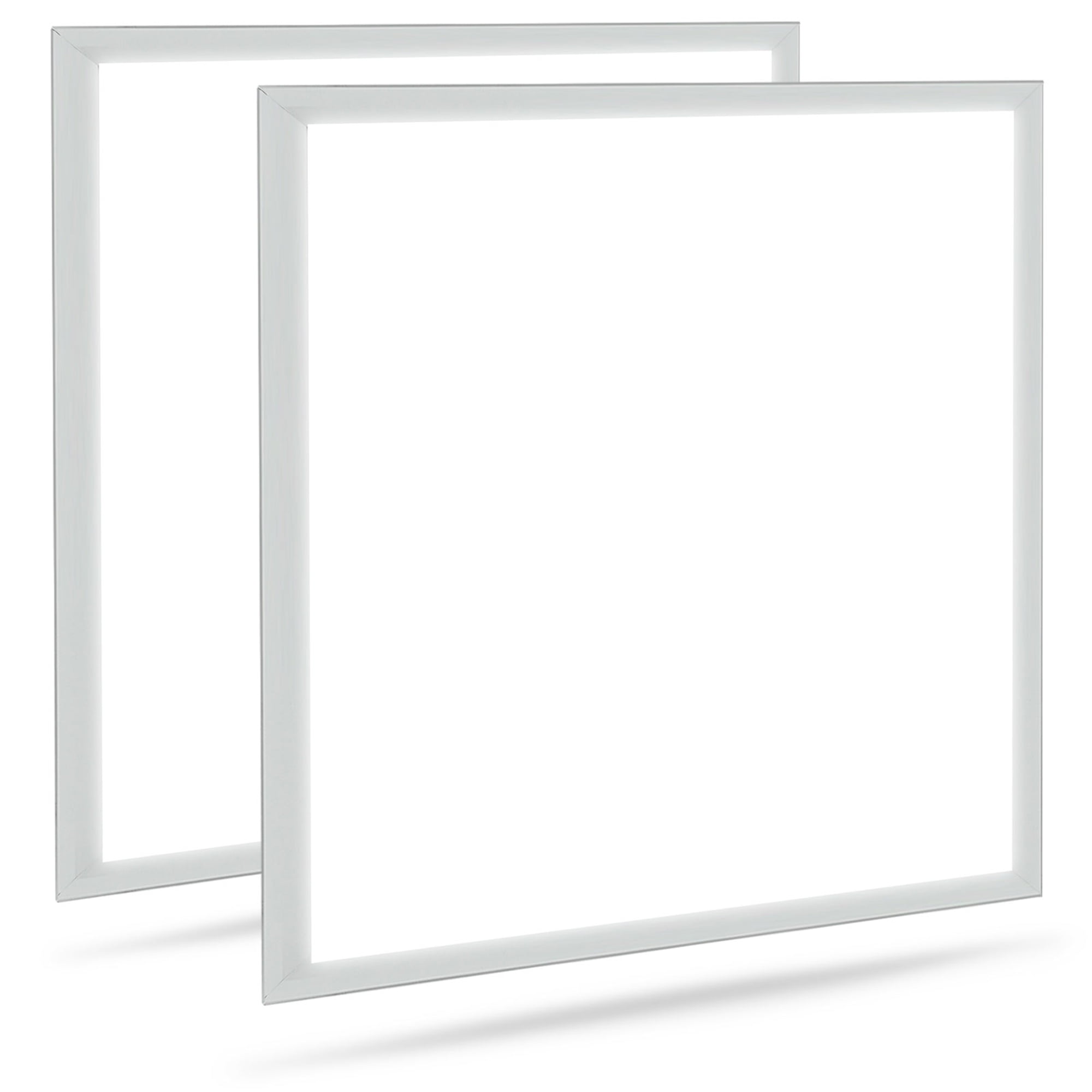 Gymax 2 Pack 2x2FT LED Flat Panel Light 4400LM 40W 5000K Dimmable Drop ...
