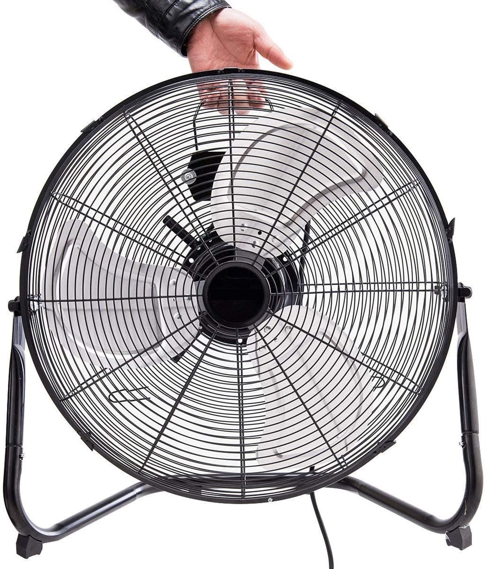 Gymax 20-inch Floor Fan Industrial Garage High Velocity Heavy Duty ...