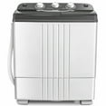 thumbnail image 1 of Gymax 20 lbs Capacity Washer Spinner Portable Washing Machine Compact Twin Tub, 1 of 10