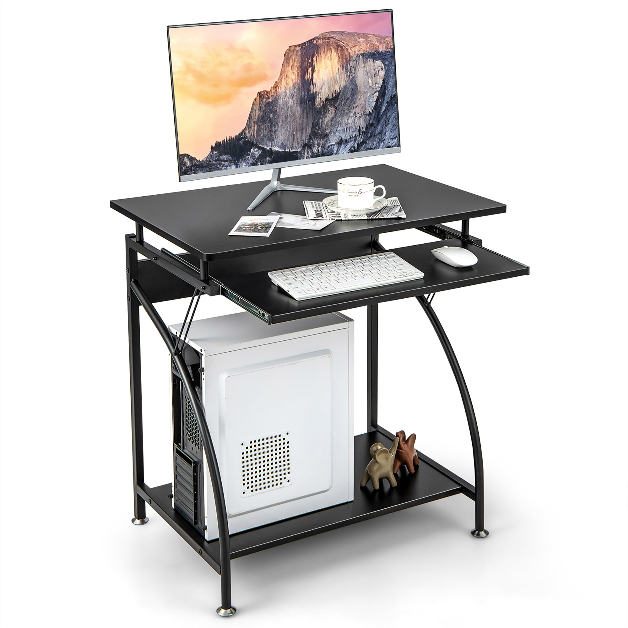 Bestier Computer 32 Inch Modern Mini Style Office Desk With