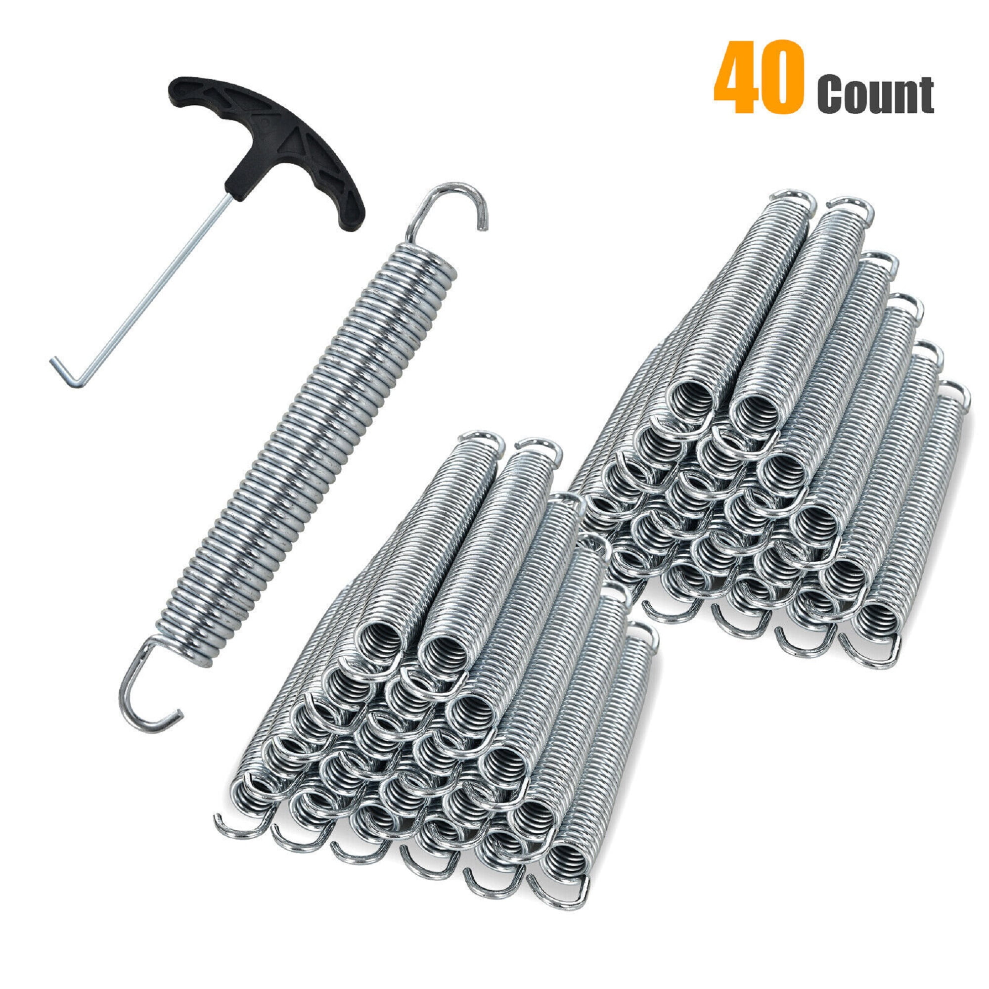 Gymax 2PCS 7 Inch Rustproof Replacement Trampoline Elasticity Springs