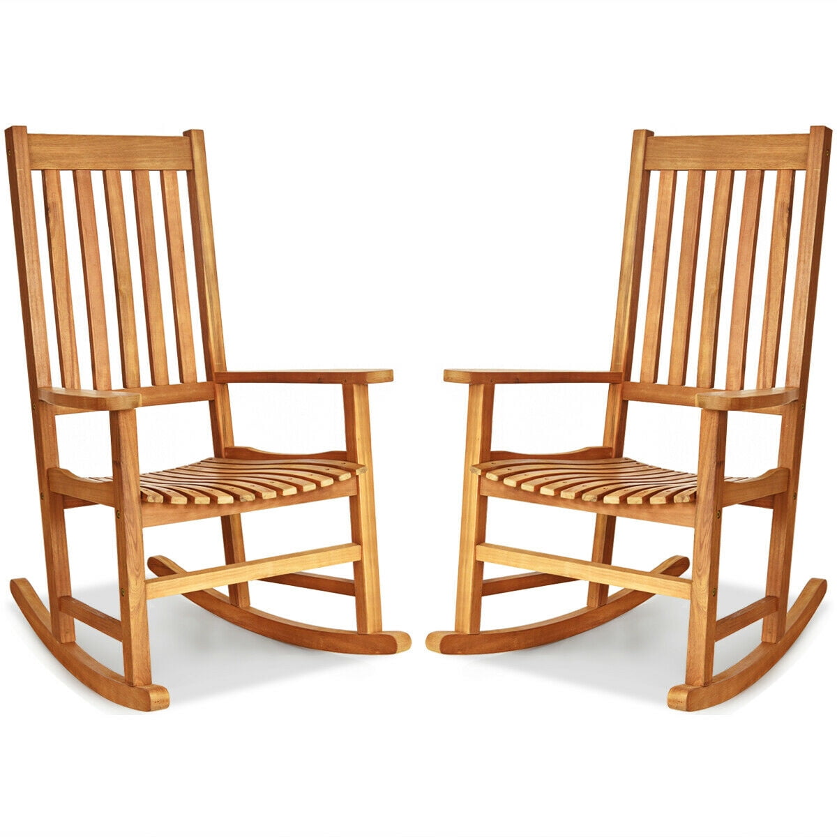 Indoor wooden best sale rocking chairs