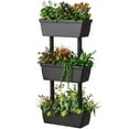 thumbnail image 1 of Gymax 3-Tier Raised Garden Bed Vertical Freestanding Flower Pot Stand Planter Boxes, 1 of 10