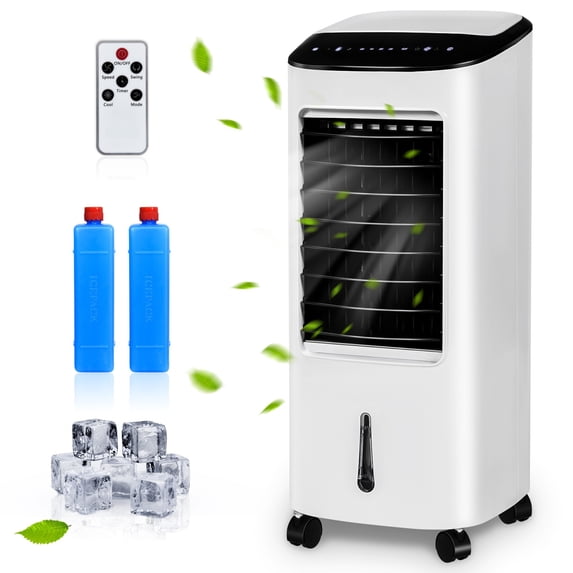 Gymax 3-in-1 Evaporative Air Cooler Fan w/ Remote Control 7.5h Timer Home Office