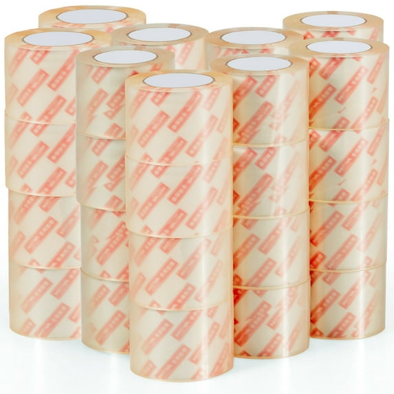 Gymax 36 Rolls Clear Packing Tape Industrial Packaging Tape 55 Yards Per Roll