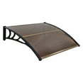 thumbnail image 1 of Gymax 48'' x 40'' Patio Awning Canopy Outdoor Window Door Overhang Rain Snow Protection, 1 of 9