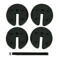 thumbnail image 1 of Gymax 4PCS Weight Plates Patio Canopy Tent Gazebo Shade Umbrella Water Filled 20LBS, 1 of 10