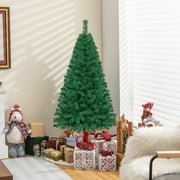 Gymax 5 Green Holiday Season Artificial PVC Christmas Tree Indoor Outdoor Stand