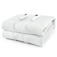 thumbnail image 1 of Gymax Heated Mattress Pad Full Size Machine Washable Electric Bed Warmer w/ Dual Controller, 1 of 10