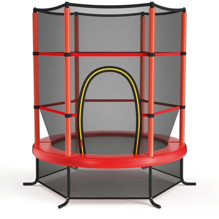 Gymax 55'' Heavy Duty Recreational Kids Trampoline with