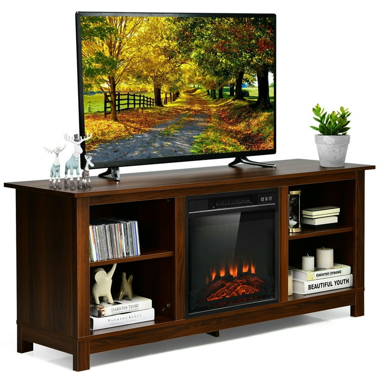 Walmart fireplace tv stand deals