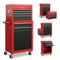 thumbnail image 1 of Gymax 6-Drawer Rolling Tool Chest Lockable Tool Box and Storage Cabinet Garage Workshop, 1 of 10