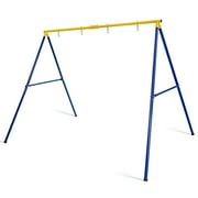 Gymax 660 LBS Heavy-Duty Metal Swing Frame Extra Large Swing Stand for Kids and Adults