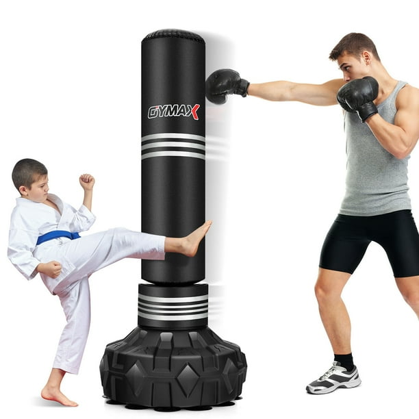 Gymax 67'' Heavy Free Stand Punching Boxing Bag w/ 12 Fillable