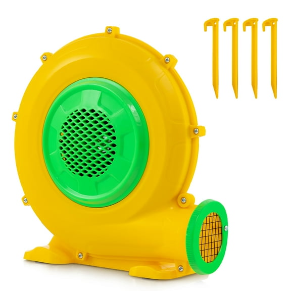 Gymax 680W 0.9 HP Electric Blower 2340 PA Air Blower for Inflatables Water Slide