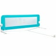 thumbnail image 1 of Gymax 69'' Breathable Baby Children Toddlers Bed Rail Guard Safety Swing Down Blue, 1 of 9