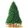 thumbnail image 1 of Gymax 6ft Artificial Christmas Fir Tree w/ 1250 Premium Hinged Branch Tips, 1 of 10