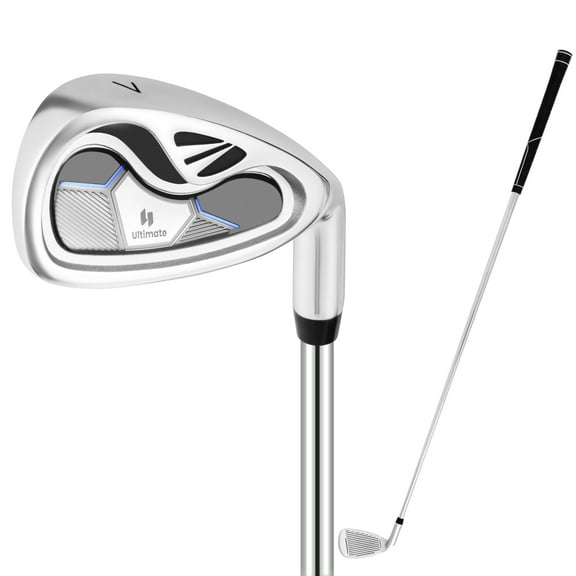 Gymax #7 Iron Single Golf Club for Men w/ Steel Shaft for Right Handed Golfers