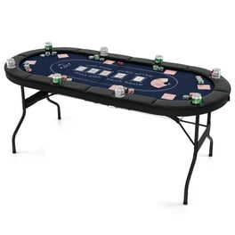 ポーカーテーブル SKYSHALO 10-Player Foldable Poker Table, Portable Casino